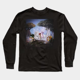 Wonderful unicorn with fairy Long Sleeve T-Shirt